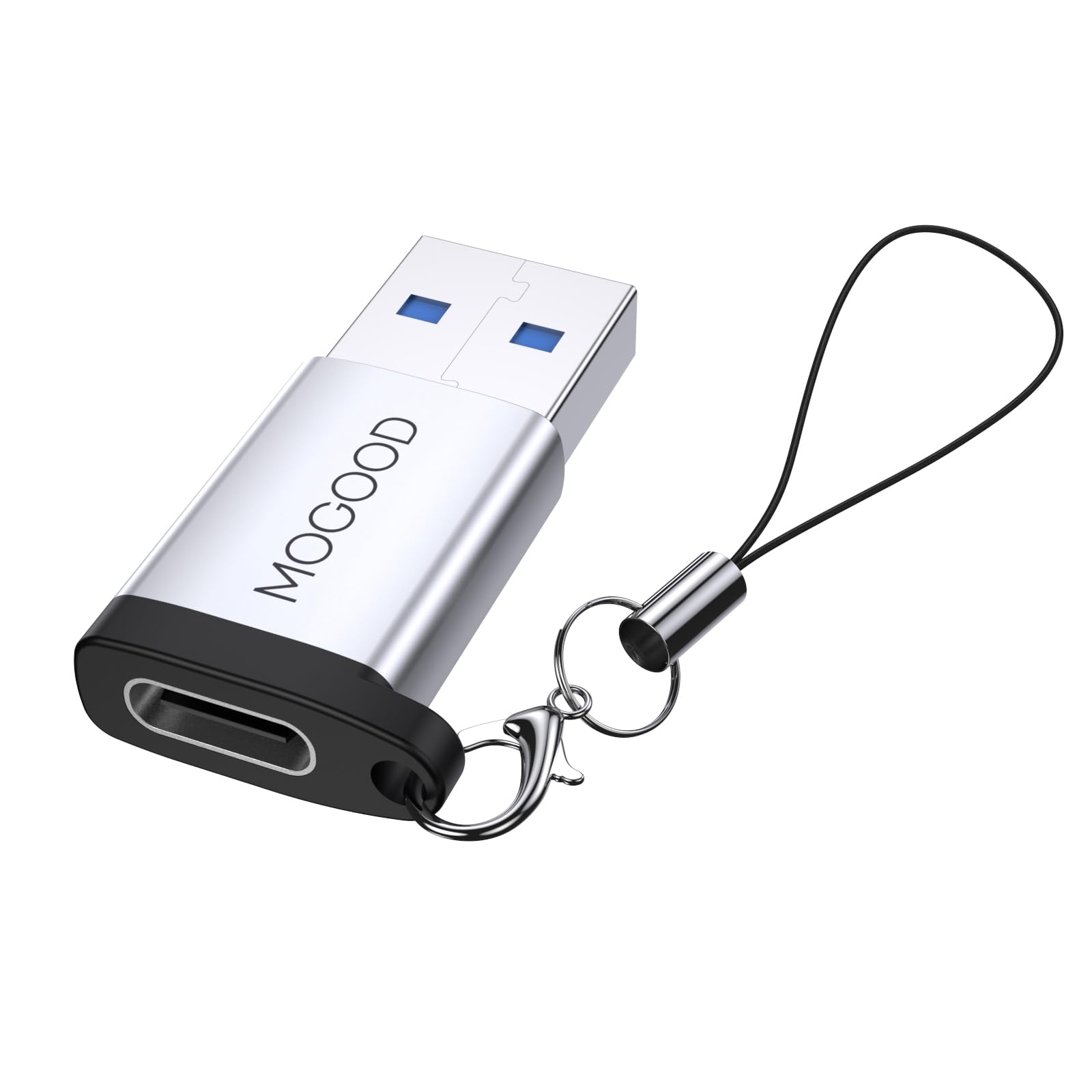 MOGOOD Apple MagSafe腕時計に適したUSB CマザーアダプタからUSB AオスアダプタC型充電器コネクタ7/8からUSB壁掛けプラグC型充電器ケーブル電源変換器は、iPhone 14 Plus Pro iWatch AirPods CarPlayと互換性がある